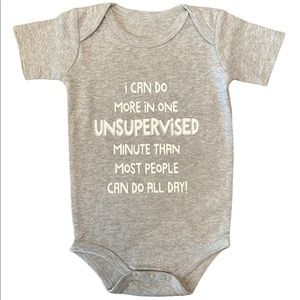 Baby onesie (funny sayings)